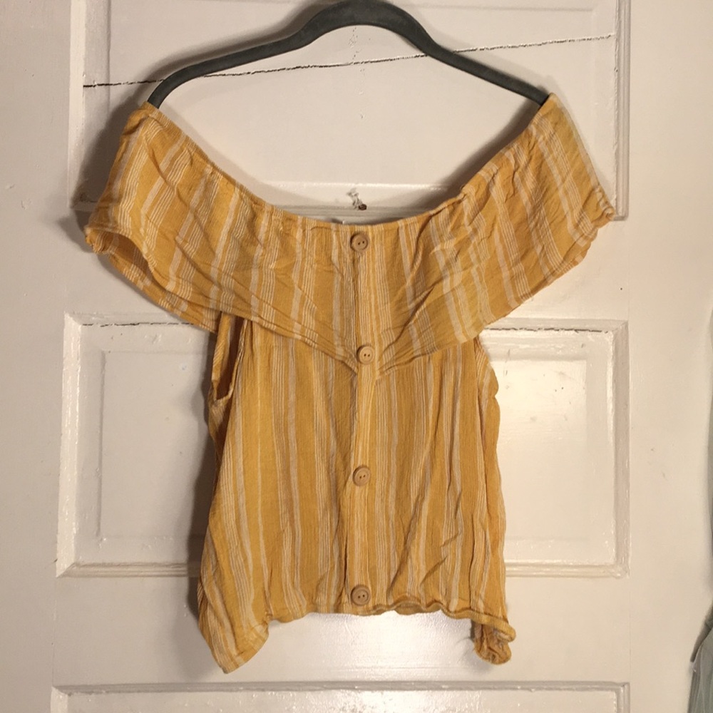 Yellow blouse